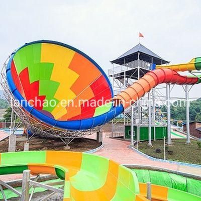 Super Trumpet Water Slide for Aqua Park