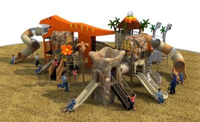 Ancient Tribe Series Outdoor Playground Equipment Kids Slide for Fun