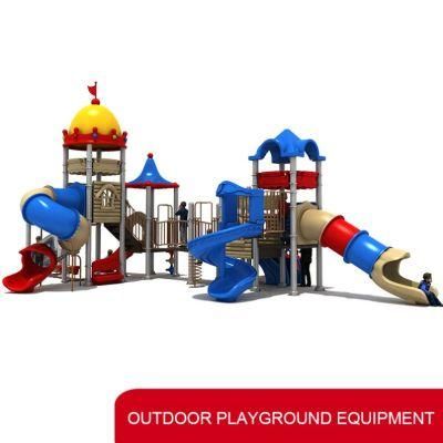 Commercial Children Amusement Park Plastic Slide Fairy Tale Castle Series Playground Equipment Outdoor for Kids