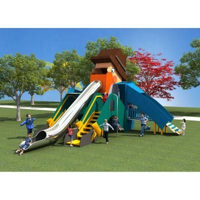 Popular Kids Funny Amusement Park Commercial Plastic Outdoor Playground Equipment
