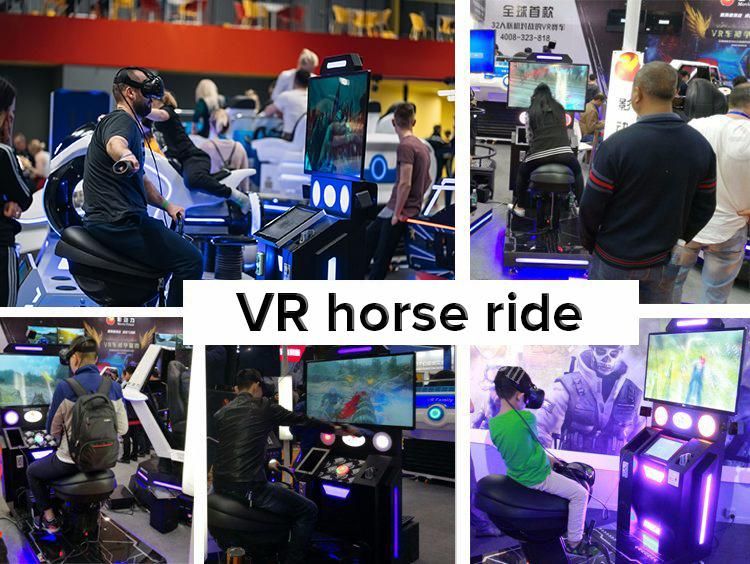 Hot Sales Riding Dynamic Vr Horse Riding Game Simulator