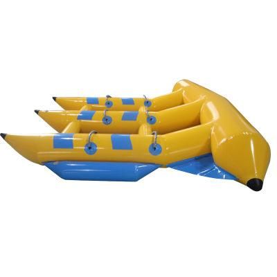 Custom PVC Water Sport Games Inflatable Banana Boat Towable