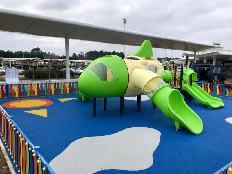 Amusement Park Children Outdoor Playground Equipment Kids Slides