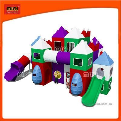 Small Children Indoor Plastic Playground Equipment for Entertainment