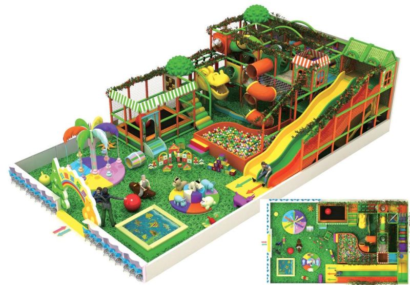 Commercial Indoor Playground Equipment for Kids (TY-170424-2)