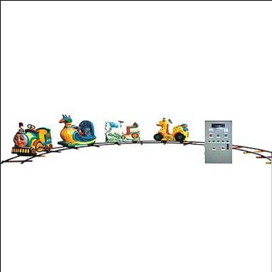 Hot Sell Track Train Outdoor 4-Seat Electrical Train