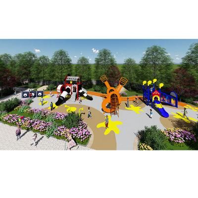 New Style Music Theme Designs Kids Plastic Playground Set