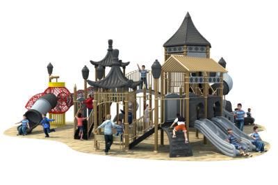 Chinoiserie Series Children Slide Outdoor Playground for Fun
