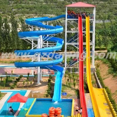 Fiber Glass Material Water Play Equipment Park