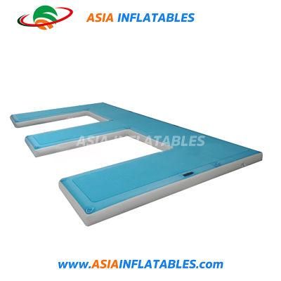 Factory Price Jet Ski Floating Platform, Floating Seabob Dock, Inflatable Water Platform for Yacht