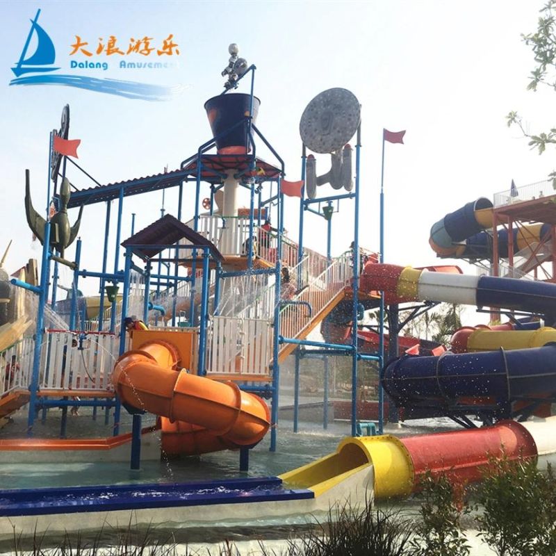 Water Park Playgrounds Swimming Pool Slide Garden Equipments with Attractive Price