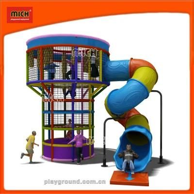 Play Area Indoor Playground for Kids with Tube Slide