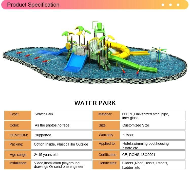 Children Interactive Water Playground Equipment (TY-1911702)