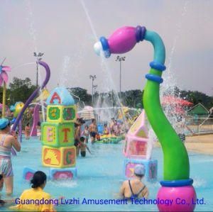 Fiberglass Flower Spray /Splash Playground/ Water Park (LZ-034)
