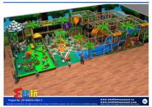 Attractive Jungle Themed Indoor Playground Equipment