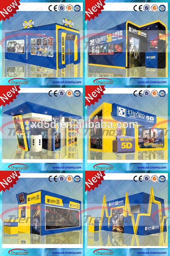 Amusement Park Equipment Racing Simulator5d 6D and 7D Cinema