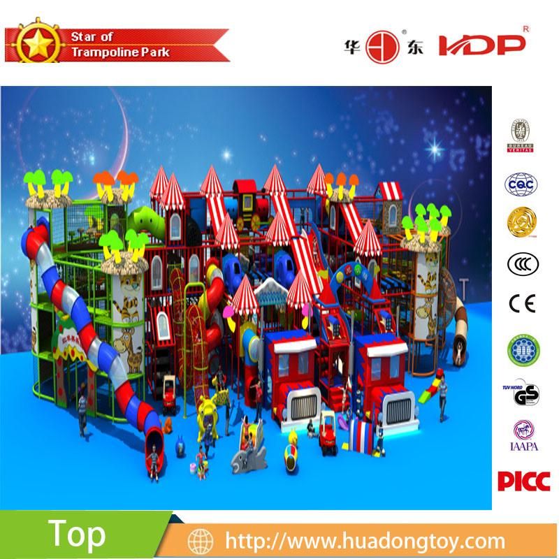2018 New Children Fun Park GS Proved Playground Indoor Space Theme