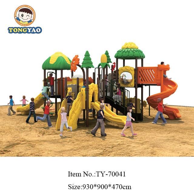 Tongyao New Children Plastic Slide, Outdoor Children′s Playground Slide (TY-70051)