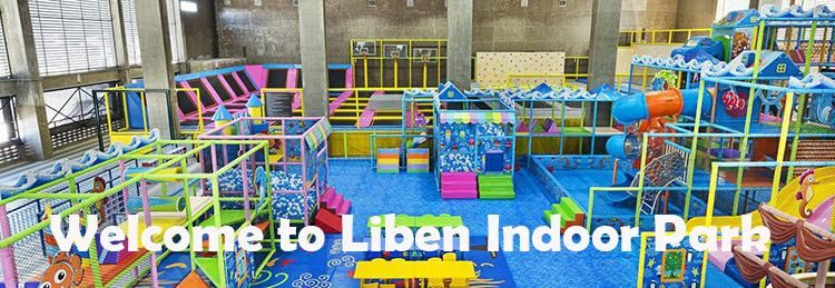 Liben Commercial Slide with Ball Pit Indoor Kids Play Structure
