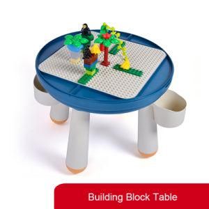 ABS Plastic Kids Toy Building Block Study Table for Sale