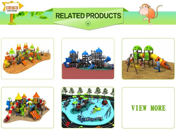 Manufacture Quality Big Pirate Ship Plastic Slide Outdoor Playground Equipment