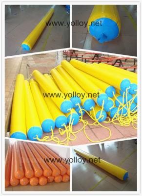 High Quality Inflatable Floating Pipe Inflatable safety Guard Line