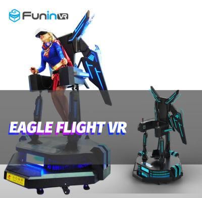 9d Virtual Reality Skydiving Game Stand Vr Flight Simulator