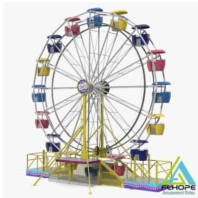 Flhope 30m Seamless Steel Pipe Ferris Wheel