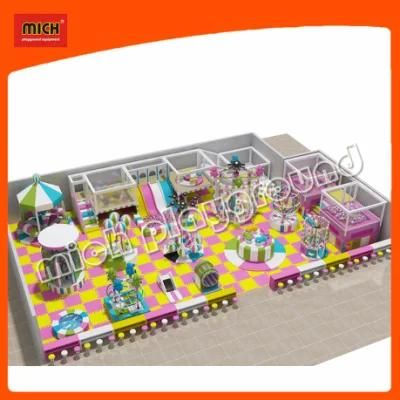 OEM Indoor Playground with Coconut Tree Swing