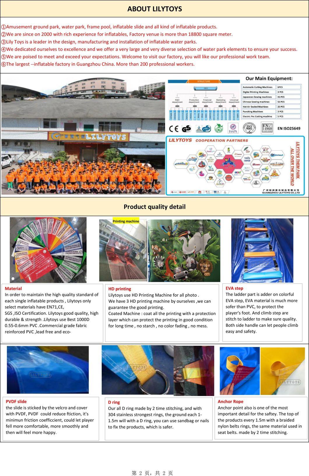 Outdoor Playground Equipment for Children Jumping Bouncy Amusement Park Funcity