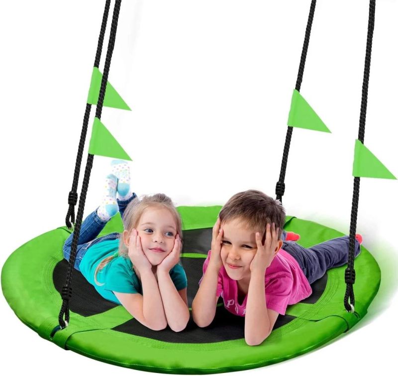 Premium Portable 600d Oxford Saucer Kids Play Tent Swing