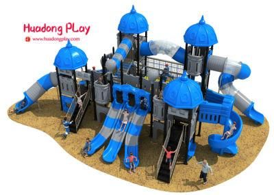 Interesting Plastic Outdoor Children Playground Slide