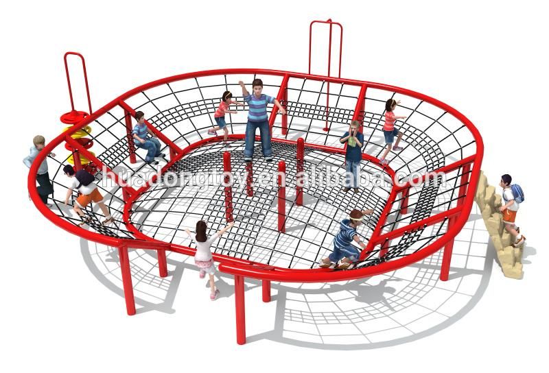 Rope Net Outdoor Children Climbing Wall Play Equipment Set