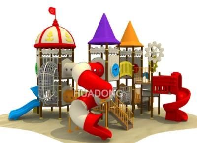 Hot Sale Children Amusement Park Multi-Function Playground Slides Equipment (HD-101A)