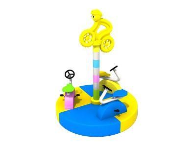 Soft Carousel Bicycle Round Indoor Playground for Kids Dubai, Indoor Indoor Playground Equipment Kids
