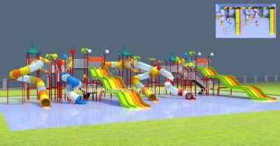 Amusement Park Large Fantastic Water Slide Palyground Equipment