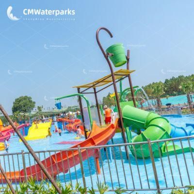 Customizable Water Park Equipment Water Slide Water House for Kids