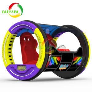 Playground Funfair Rides Leswing Car, 360 Degree Rotating Car Happy Rolling Car Outdoor Games for Sale