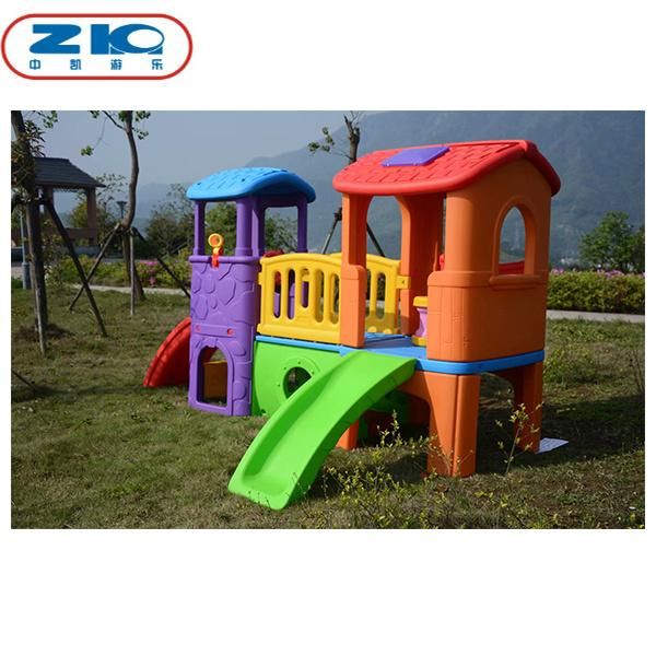 Kids Indoor Playhouse with Slide Children′ S Play Equipment Indoor Playground