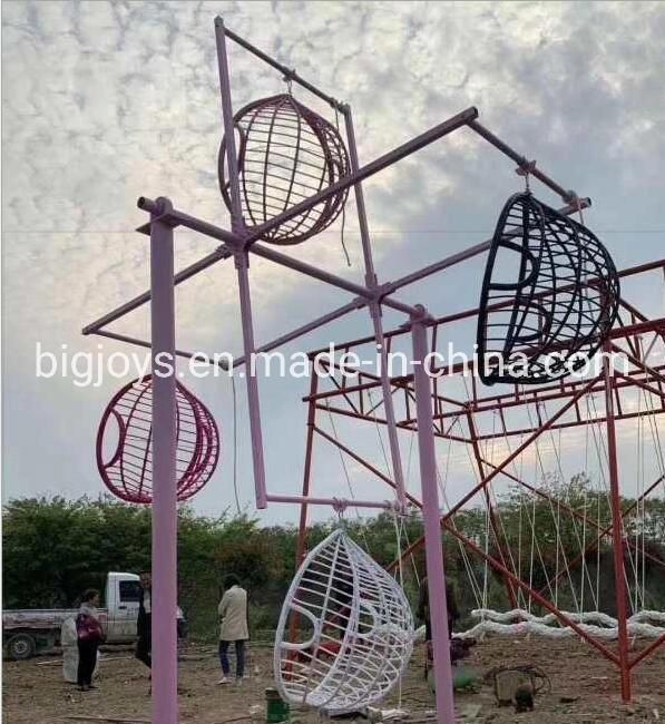 Top Quality Amusement Rides Flying Bees Chair Magic Bike Children Games