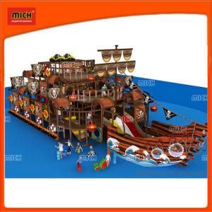 Indoor Soft Playground with Pirate Ship and Ball Pit