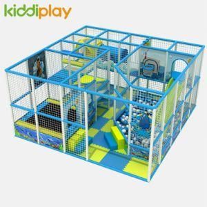 Family Entertainment Center Small Set High Quality Blue Ocean Theme Kids Indoor Playground