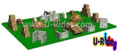 Inflatable Paintball Bunker Field For Paintball Game
