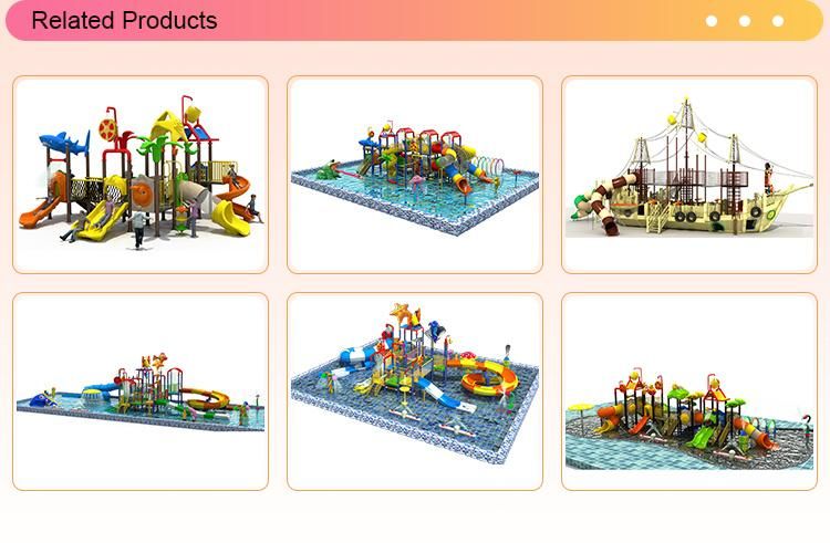 Popular Elephant Slides Middle Size Fiberglass Waterproof High Quality with Ce Approved