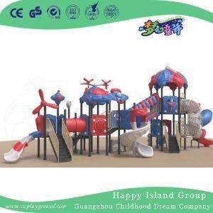 School Large Machine Sea Sky Series Toddler Slide Playground (1912601)