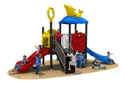 Hot Cheap Plastic Playground Slides Equipment for Children