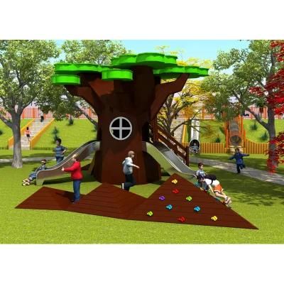 Kids Safety Slide Custom Climbing Amusement Park Commercial Plastic Outdoor Playground Equipment