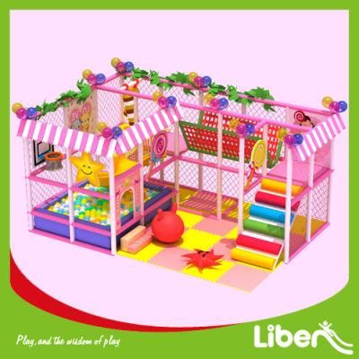 Baby Favorite Pink Indoor Playground with Cute Design Features