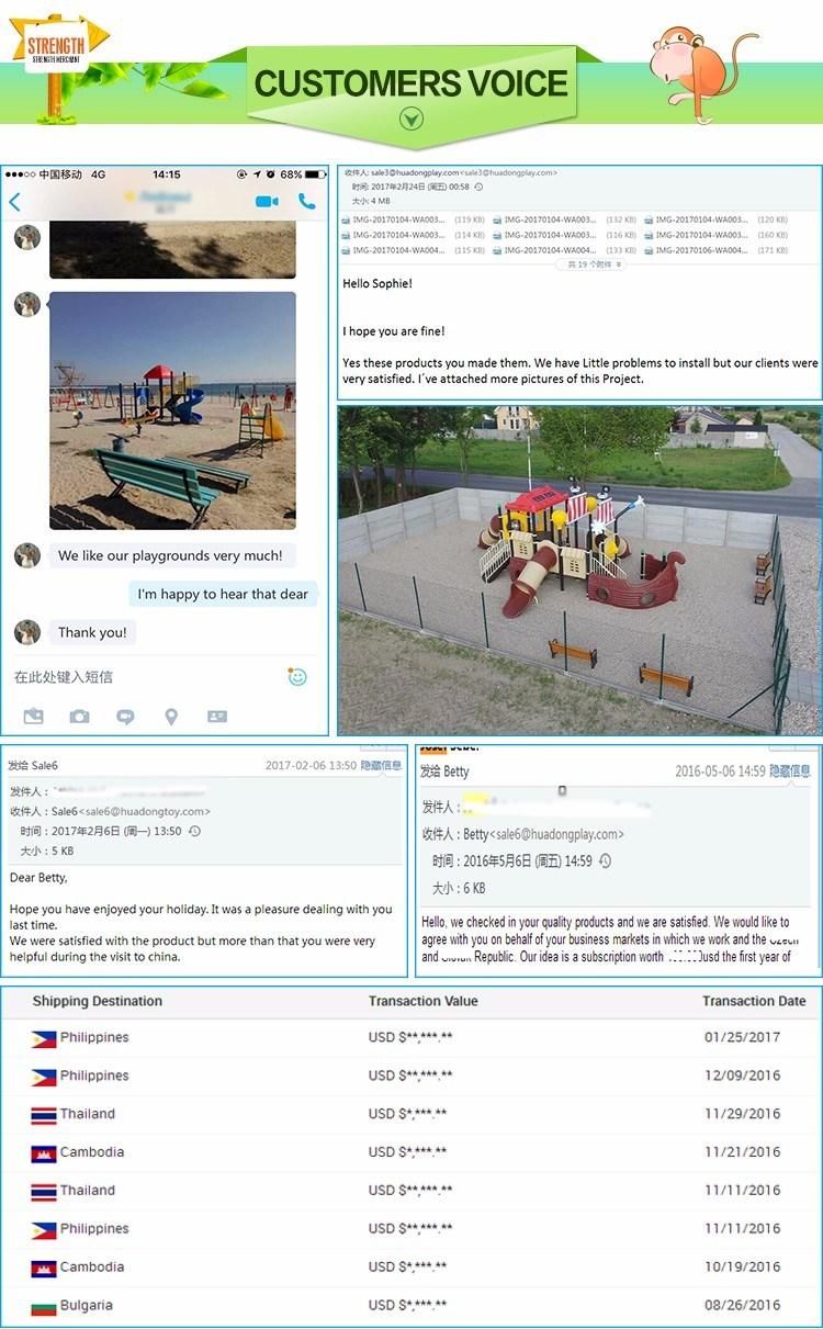 Huadong European and Korea Style Kids′ Slide Amusement Park (HD14-108A)