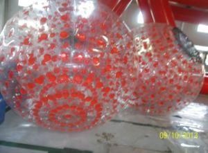 2.6m Dia TPU Human Sized Hamster Ball Inflatable Zorbing Ball with Logo Customized (FLSB)